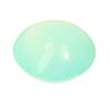 12 mm Cabochon Round Blue-Green Chalcedony in AAA Grade