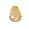 7x5 mm Champagne Briolette Drop Topaz in AAA Grade