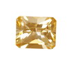 8x6 mm Champagne Octagon Topaz in AAA Grade