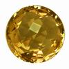 14 mm Round Golden Citrine in AAA grade