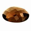 14x10 mm Oval Checker board Cinnamon  Citrine Quartz AAA grade