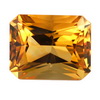 5x3 mm Octagon Faceted Golden Citrine 10 piece Lot AAA Grade