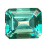8x6 mm Faceted Octagon Evergreen Topaz in AAA Grade
