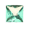 10x10 mm Evergreen Square Topaz in AAA Grade