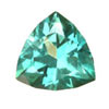 4x4 mm Evergreen Trillion Topaz in AAA Grade