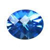 7x5 mm Glacier Blue  Oval Topaz in AAA Grade