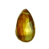 7x5 mm Checker Board Briolette Golden Citrine in AAA Grade