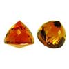 6 mm Bullet Round Golden Citrine in AAA Grade