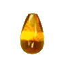 16x10 mm Cabochon Pear Golden Citrine in AAA Grade