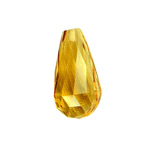 16x8 mm Faceted Briolettes Golden Citrine in AAA Grade