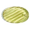 40x25 mm Carved Fancy Golden Green Quartz