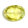 12x10 mm Faceted Oval Golden Green Quartz