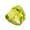 15 mm Green Gold Trillion Quartz in AAA grade