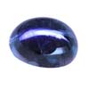 9x7 mm Oval Iolite Cabochon in Super Grade