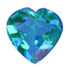 4x4 mm London Blue (Kashmir Blue) Heart Shape Topaz in AAA Grade