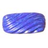 16x8 mm Carvings Cushion Deep Blue Lapis in AAA Grade