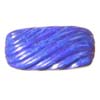 16x8 mm Carvings Cushion Deep Blue Lapis in AAA Grade