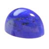 11x5 mm Cabochon Oval Bullet Deep Blue Lapis in AAA Grade