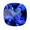 6x6 mm Glacier Blue Antique Cushion Topaz in AAA Grade