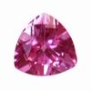 7 mm Trillion Pink Topaz in AAA Grade