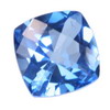 9x9 mm New Blue Cushion Topaz in AAA Grade