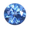 2.5 mm New Blue Round Topaz in AAA Grade