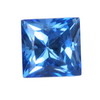 7 mm New Blue Square Topaz in AAA Grade