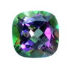 11 mm Antique Cushion Mystic Topaz in AAA Grade