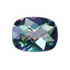 10x7 mm Cushion Rainbow Mystic Topaz in AAA Grade