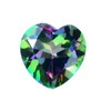 9 mm Rainbow Heart Topaz in AAA Grade