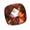 8 mm Salmon Sorbet Antique Cushion Topaz in AAA Grade