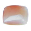 7x5 mm Cabochon Cushion Peach Moonstone