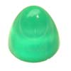 2.5 mm Cabochon Bullet Green Chrysoprase  in AAA Grade