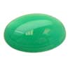 6x4 mm Cabochon Oval Green Chrysoprase  in AAA Grade