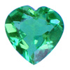 5x5 mm Paraiba Heart Shape Topaz in AAA Grade