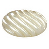 20x13 mm Oval Carved White Mother of Pearl in AA Not Drilled