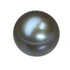 7 mm Round Black Pearl in AA grade Full Drilled