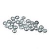 4 mm Silver Bronze Flat Button Tahitian Pearl