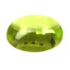 6x4 mm Oval Peridot Cabochon in AAA Grade