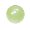 14 mm Green Round Prehnite in AAA grade