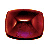 6x4 mm Long Cushion Rhodolite Cabochon in AAA Grade