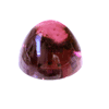 8 mm Cabochon Round Bullet Raspberry Red Garnet