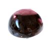 12 mm Cabochon Round Raspberry Red Rhodolite