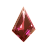 16 x 10 mm Step Fancy Arrow Raspberry Red Rhodolite