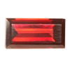 16 x 8 mm Facetted Baguette Raspberry Red Garnet