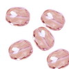 Mix Pink Oval Quartz in AAA grade