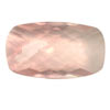30x15 mm Checker Board Long Cushion Rose Quartz in AAA Grade