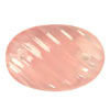 25x17 mm Carvings Oval Rose Quartz in AAA Grade