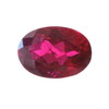 7x5 mm Oval Rich Ruby Red Rubelite  in A Grade