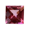 2.5 mm Ruby Red Square Rubellite in A Grade